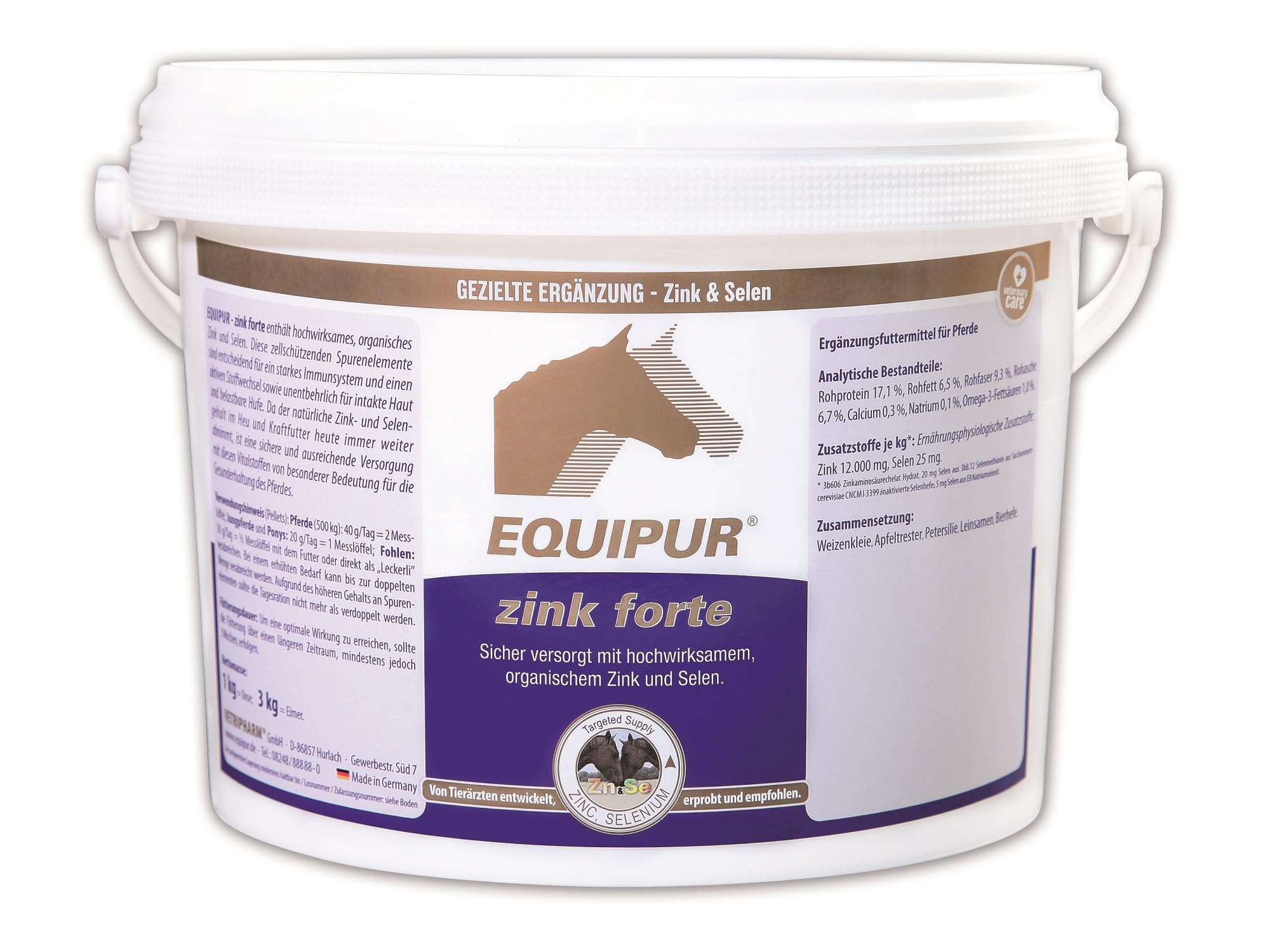 EQUIPUR - zink forte, 3.000 g