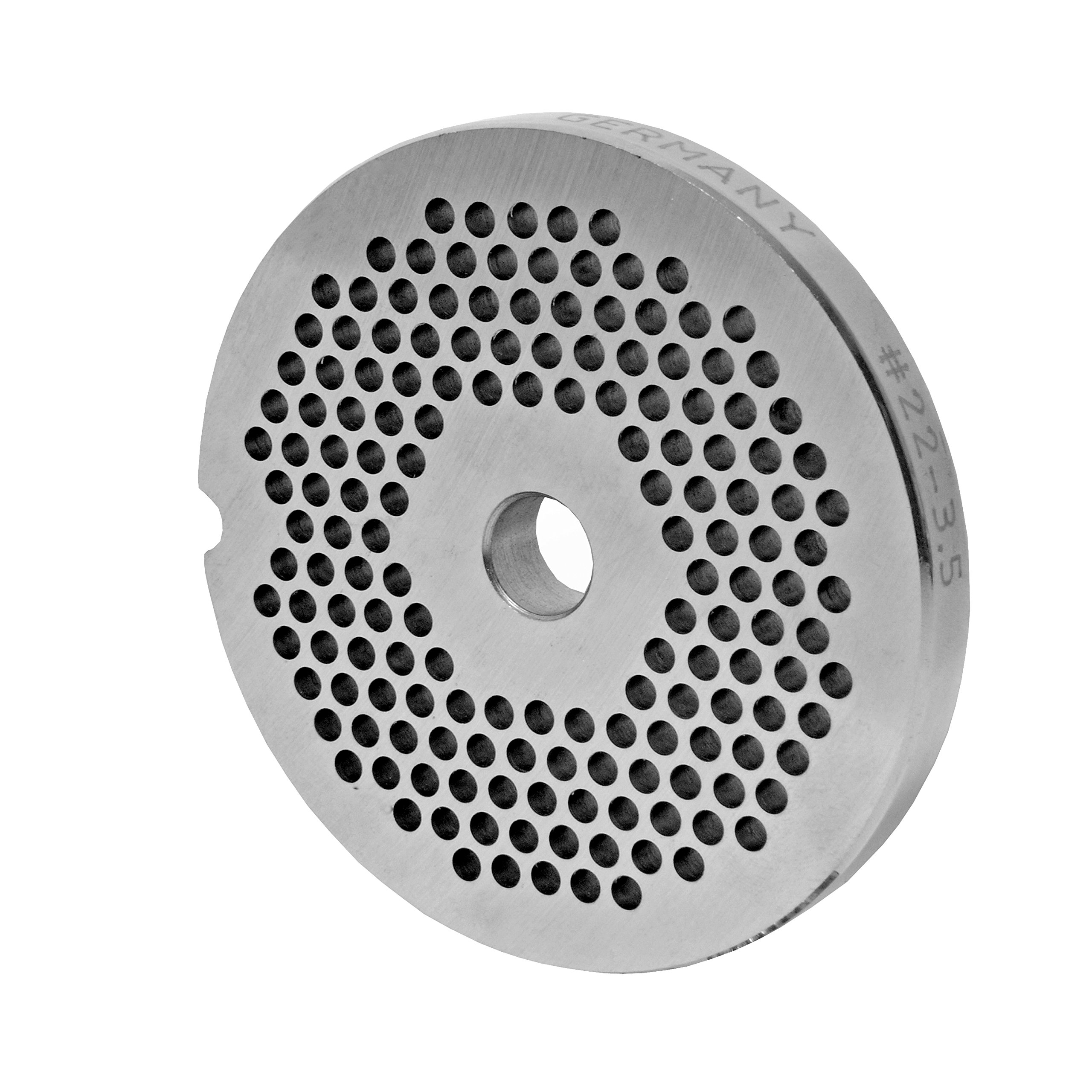 Wolfcut Inox-Lochscheibe Gr. 22 – 3,5 Mm Bohrung – Ersatzteil Kompatibel Mit Fleischwolf Größe 22, Robust & Langlebig