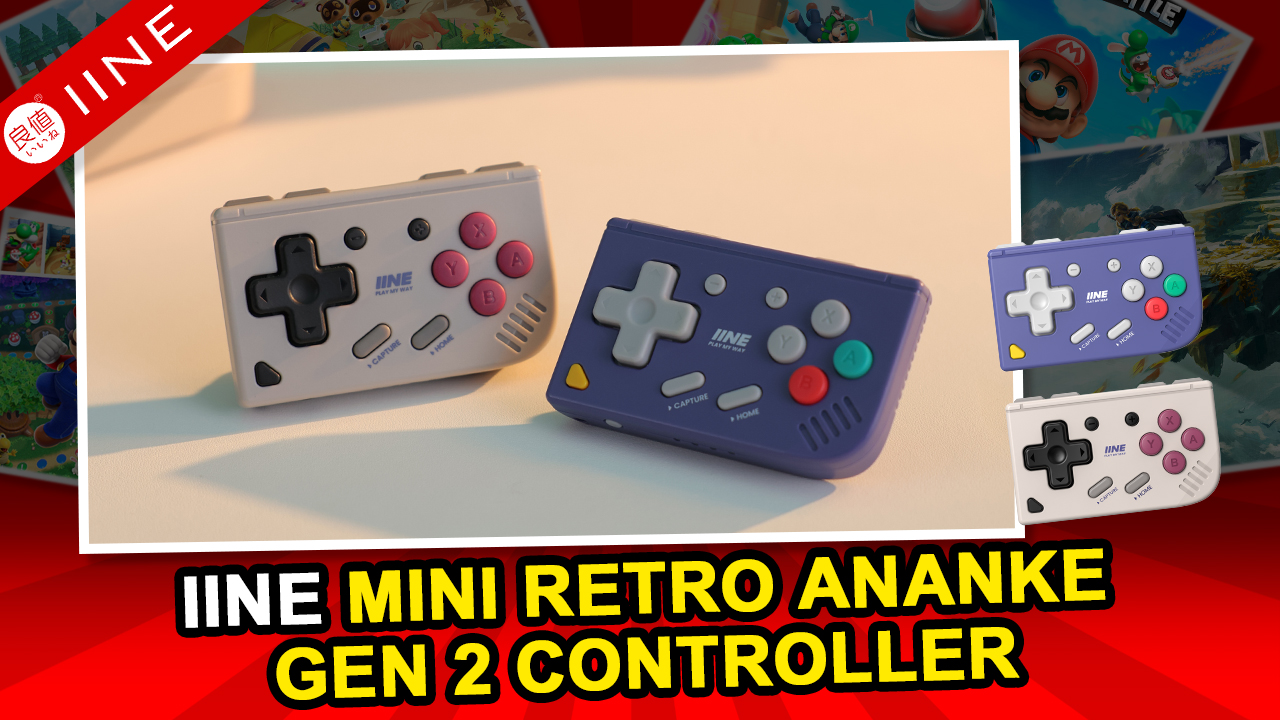 Amazon.com: IINE Mini Retro Game Controller, Pocket-Size Wireless