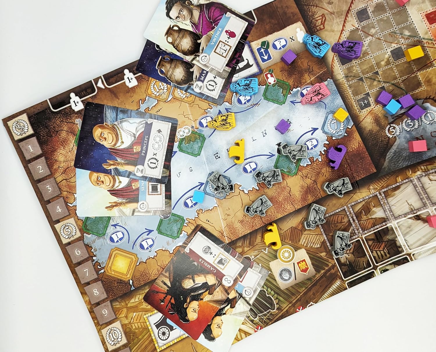 Nova Roma: Emperor Constantine Builds the New Roman Empire - Euro Strategy Board Game - 25th Century Games