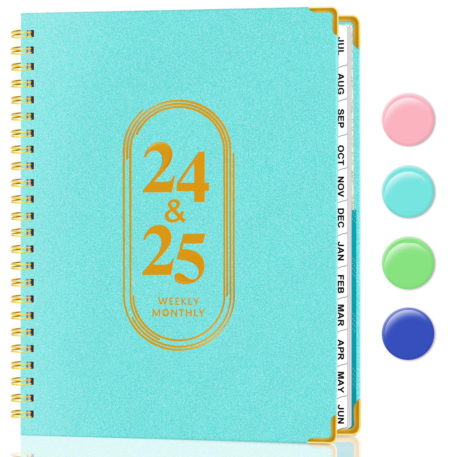 amazon-com-weekly-monthly-planner-2024-2025-daily-planner-from-july-2024-june-2025-6-3-x-8-5-weekly-planner-with-monthly-tabs-calendar-planner-for-men-spiral-academic-planners-at-school-office-office-products
