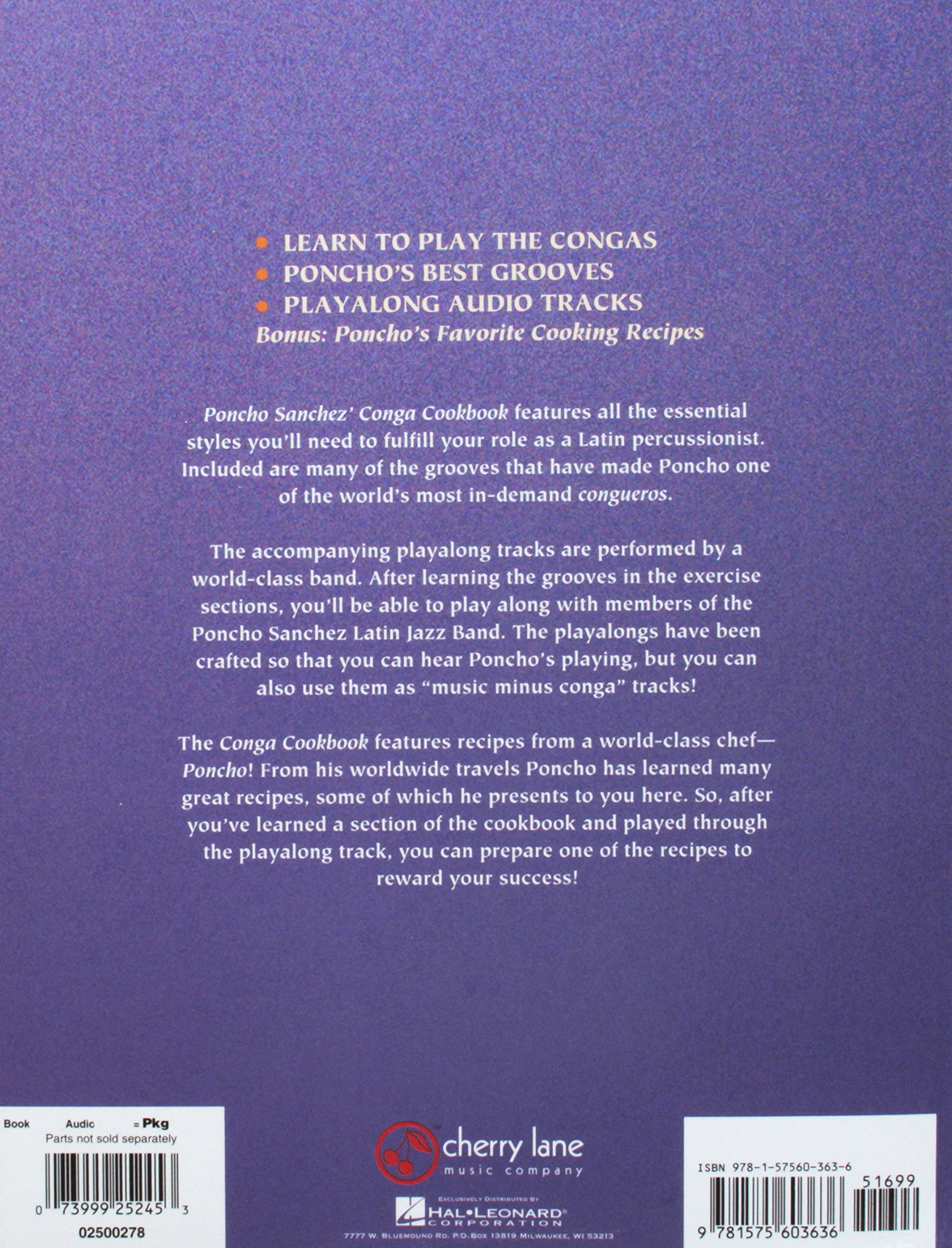 Poncho Sanchez' Conga Cookbook. Autres Percussions. Comprend Enregistrement(s) en ligne