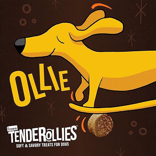 Miniatura 8 de Fromm Tenderollies Chick-a-Rollie - Golosinas para perros, suaves y saladas, receta de pollo, 8 onzas