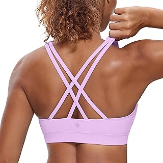 Sujetador Deportivo Yoga Cruzados Almohadillas Extraíbles para Mujer