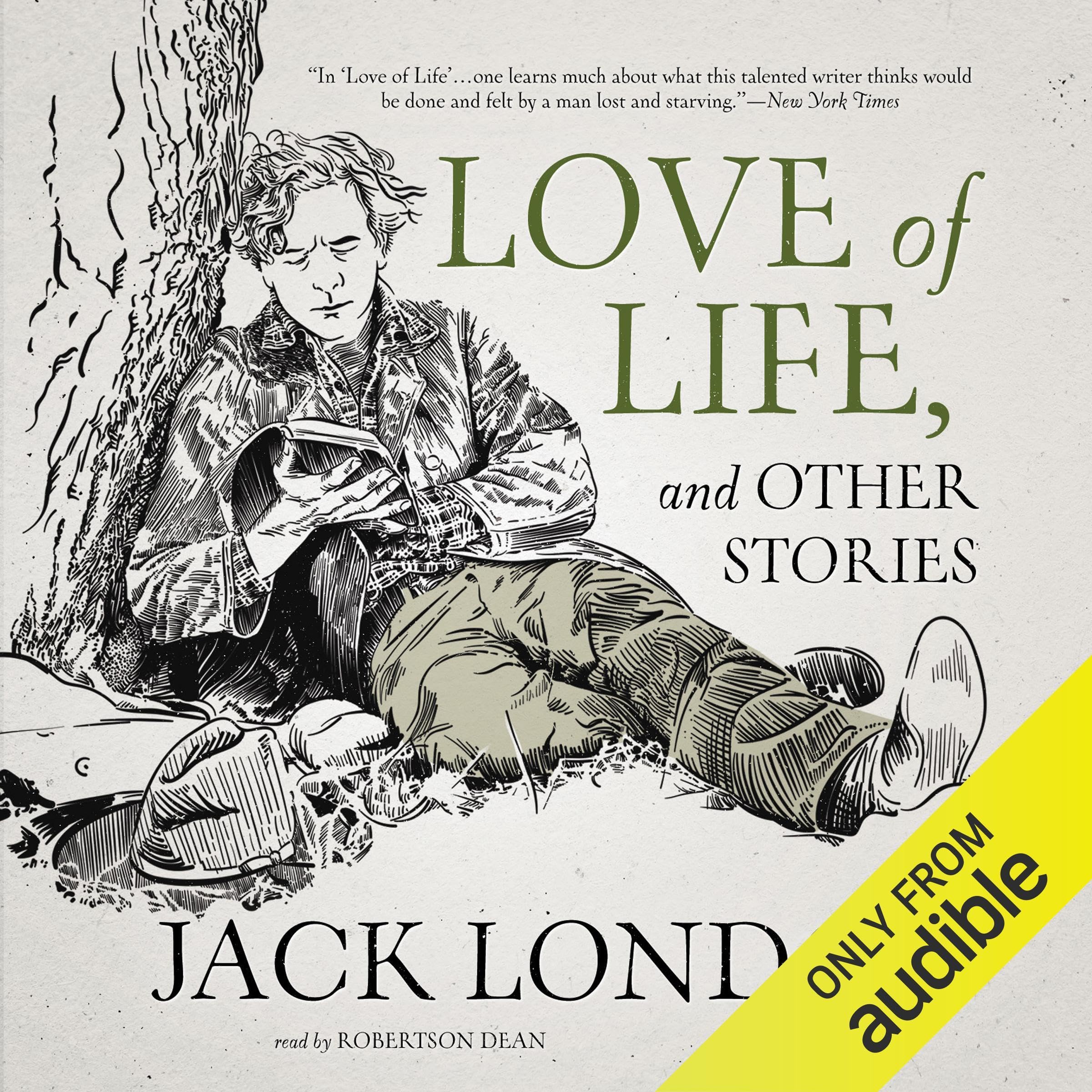 Cover art for Love of Life, and Other Stories