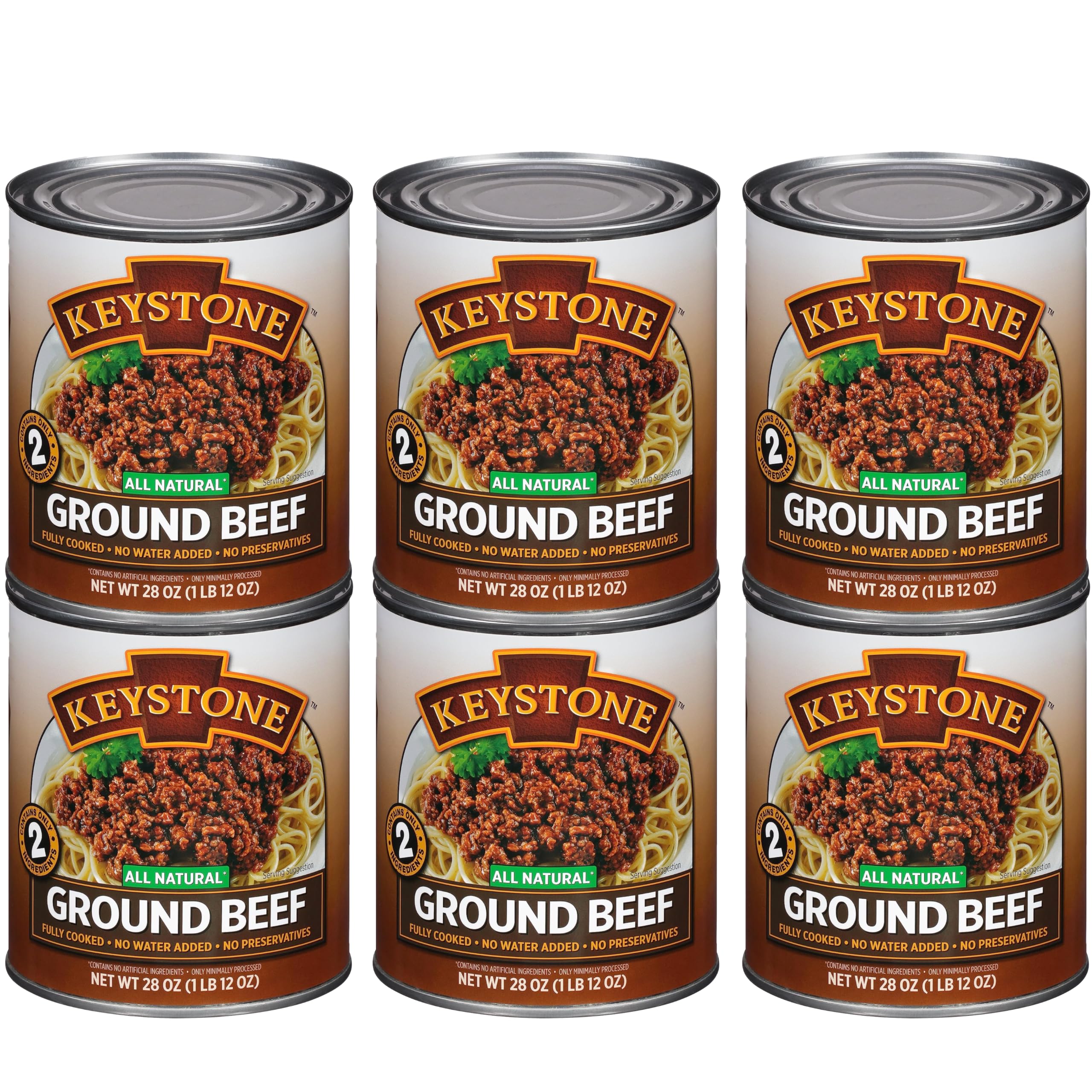 Keystone 6 pack beef