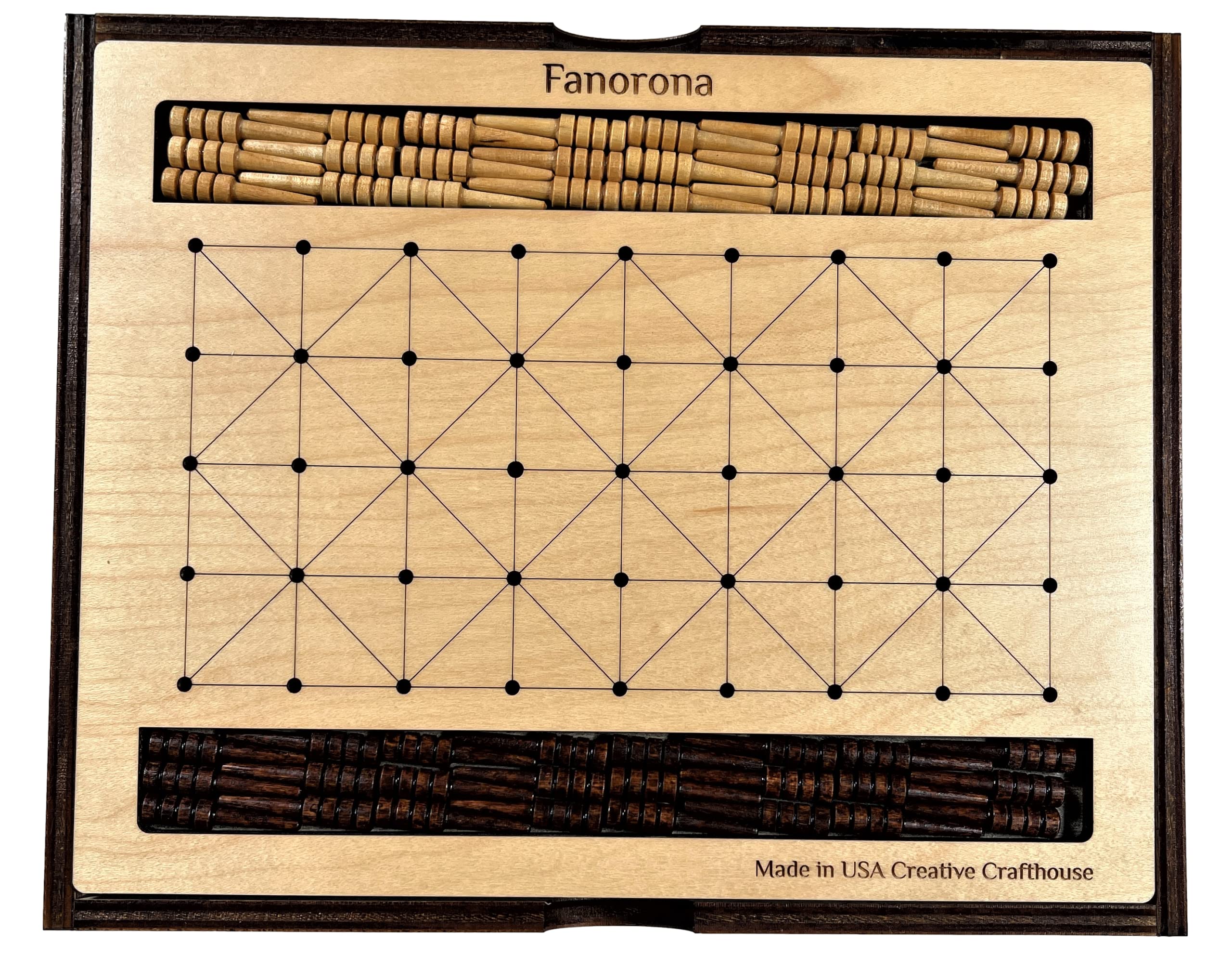 Fanorona Game – strategy game for 2 people