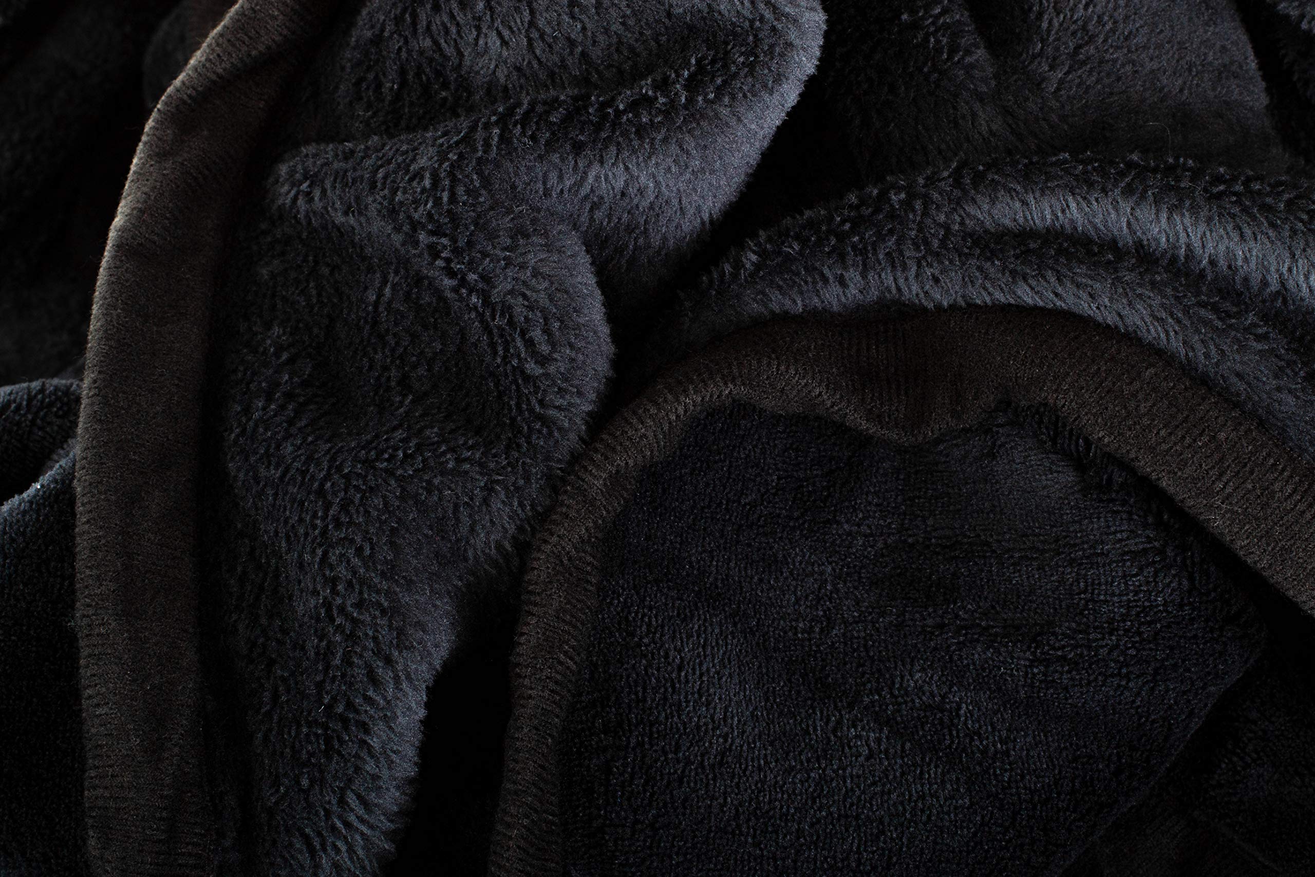 Plaid Microfibre XXL Brandsseller 220x240cm - Doux Et Chaud - Idéal Canapé Ou Lit - Anthracite