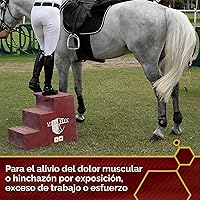 Vista 7 de Vita Flex Thermaflex Liniment Gel para dolores musculares y alivio articular en caballos, 12 onzas líquidas