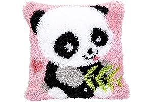 14 Models Latch Hook Kits for Kids Shaggy Throw Pillow Cover for Christmas