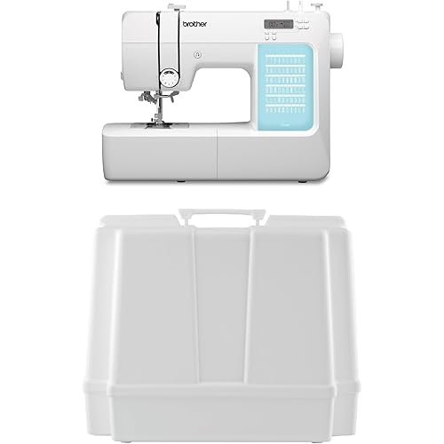 Brother CP60X Computerized Sewing Machine and 5300A 5300A Hardcase for Carrying and Storage