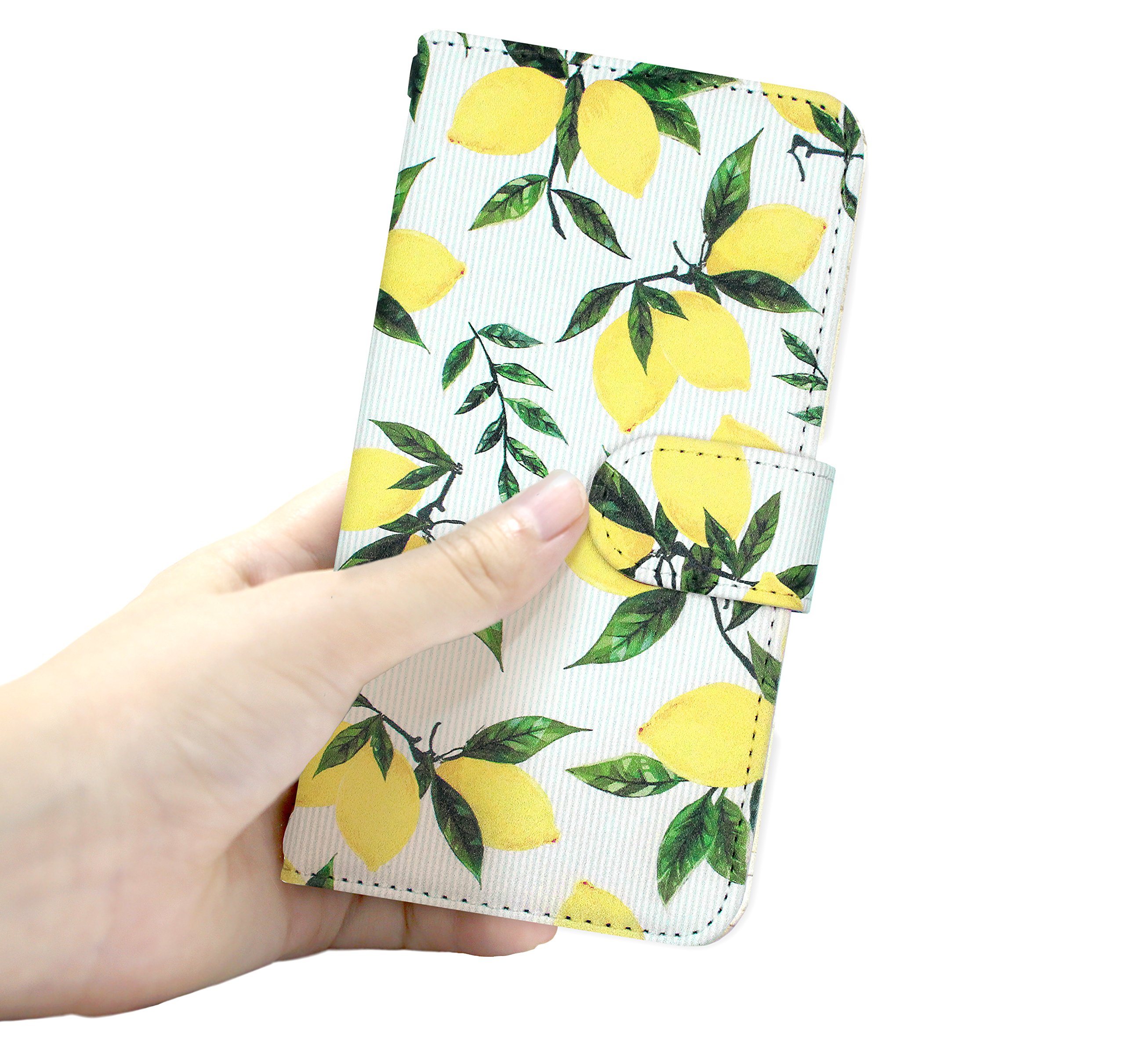 アップルレモン⭐︎ Amazon.co.jp: れもん レモン ふるーつ フルーツ 柄 レトロ 鏡 ミラー