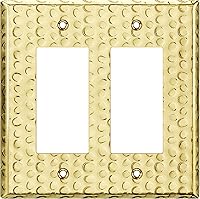 Vista 41 de LIDER Placa decorativa de pared de metal para interruptor o receptáculo, cubierta de salida de acero inoxidable, resistente a la corrosión