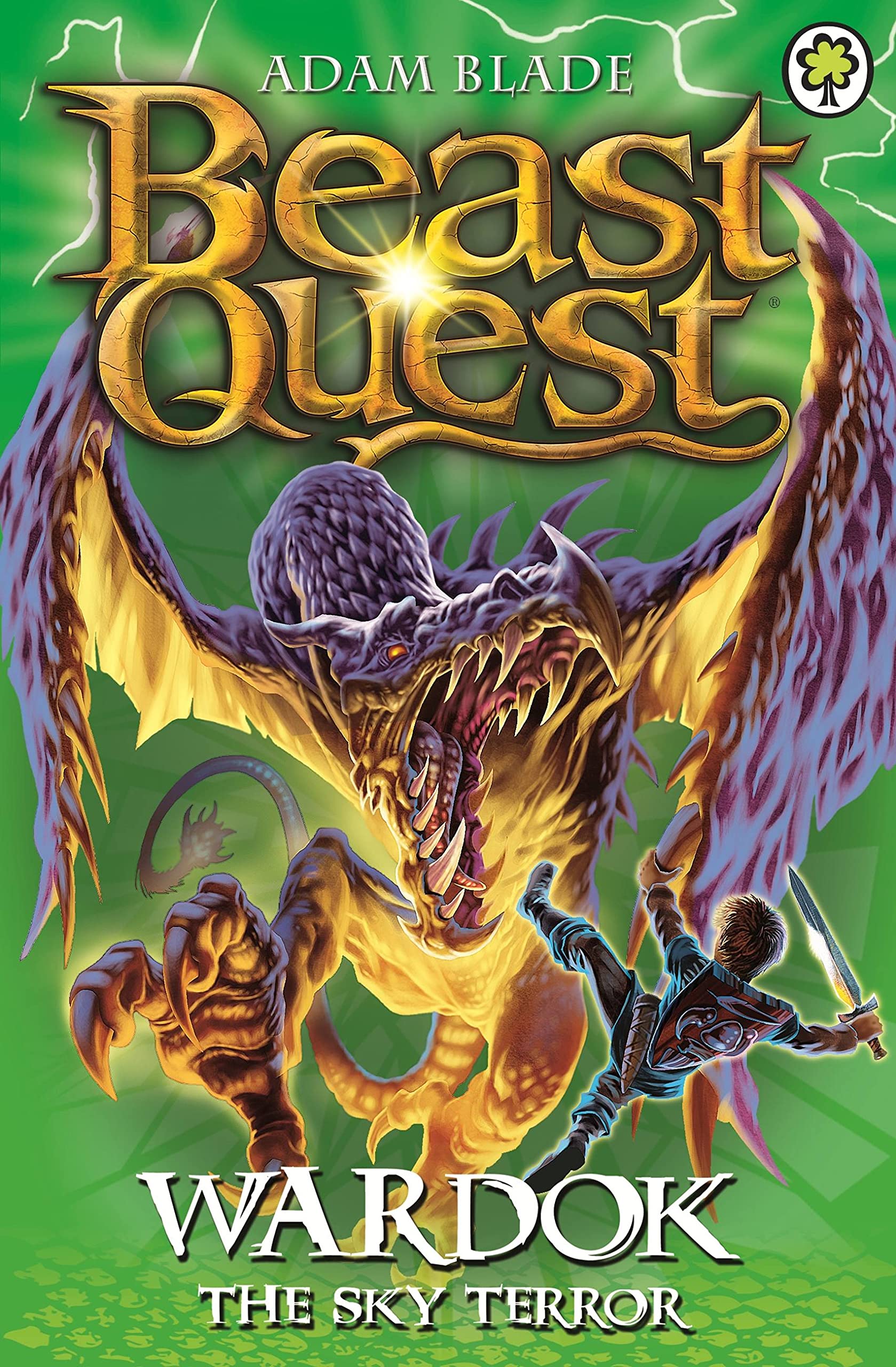 Beast Quest: Wardok the Sky Terror by Adam Blade (Paperback Book)