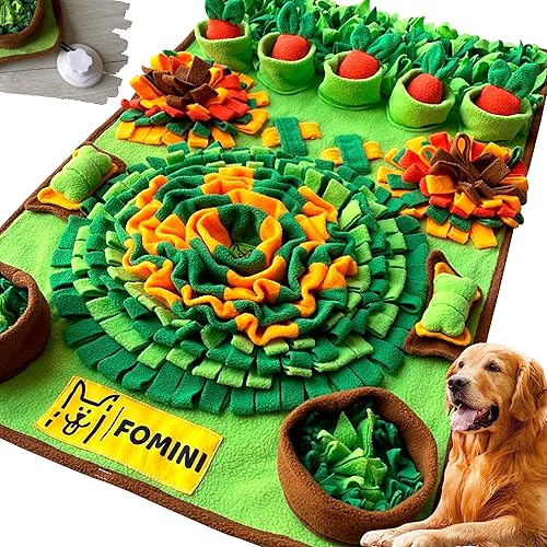 Miniatura 1 de Alfombrilla de olfateo para perros – 33.5 x 19.7 – Alimento para mascotas y tapete de alimentación para perros – Los mejores juguetes de