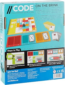 ThinkFun Code On The Brink, Blue