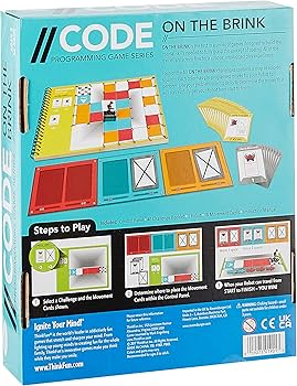 Amazon.com: ThinkFun Code On The Brink, Blue : Video Games