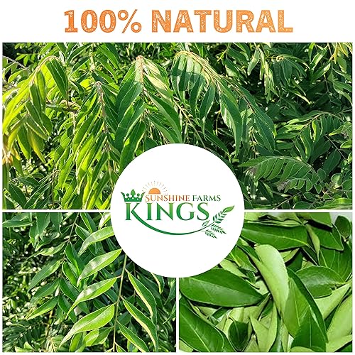 Miniatura 46 de Hojas de curry frescas - 4 oz - Paquete de $3.74 por oz - Inspeccionado por el USDA en el sitio, cultivado en Florida, altamente aromático y sabroso