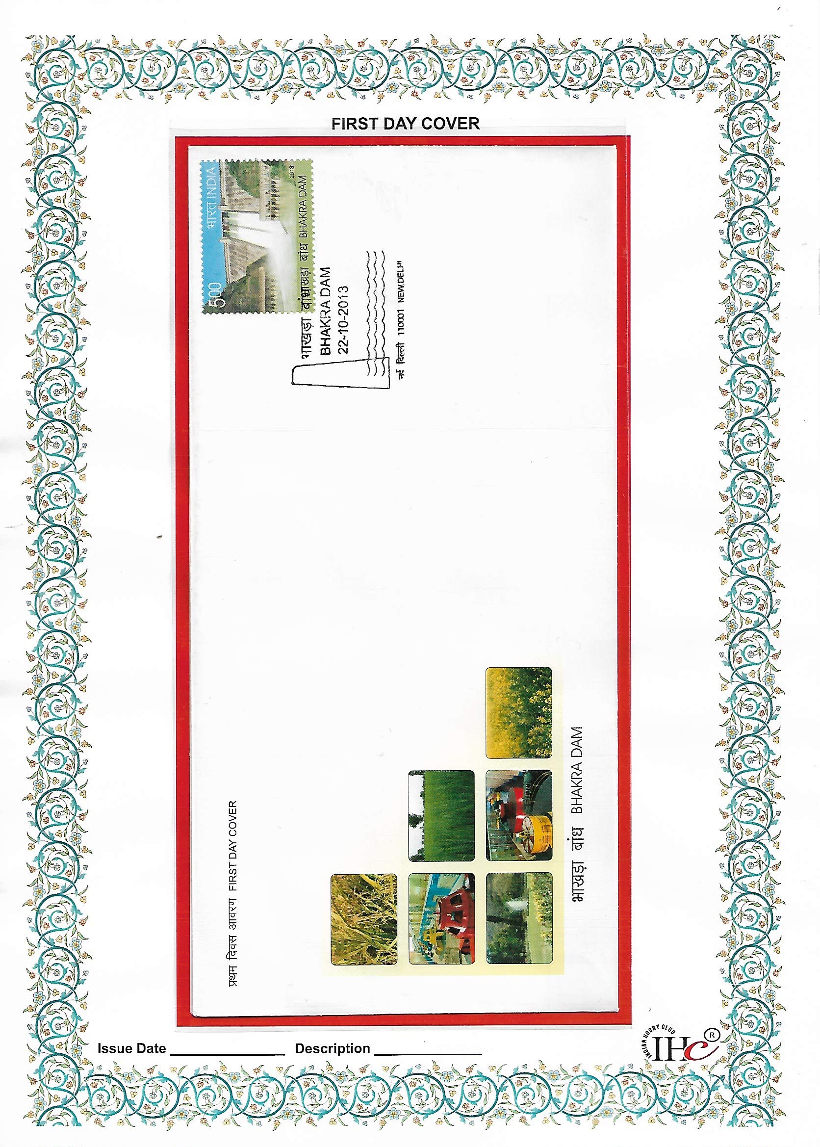 IHC ~ First Day Cover Album ~ Sheets Pack of 10 (USE for 20 FDC Size 22x11) World Class Quality-image-32