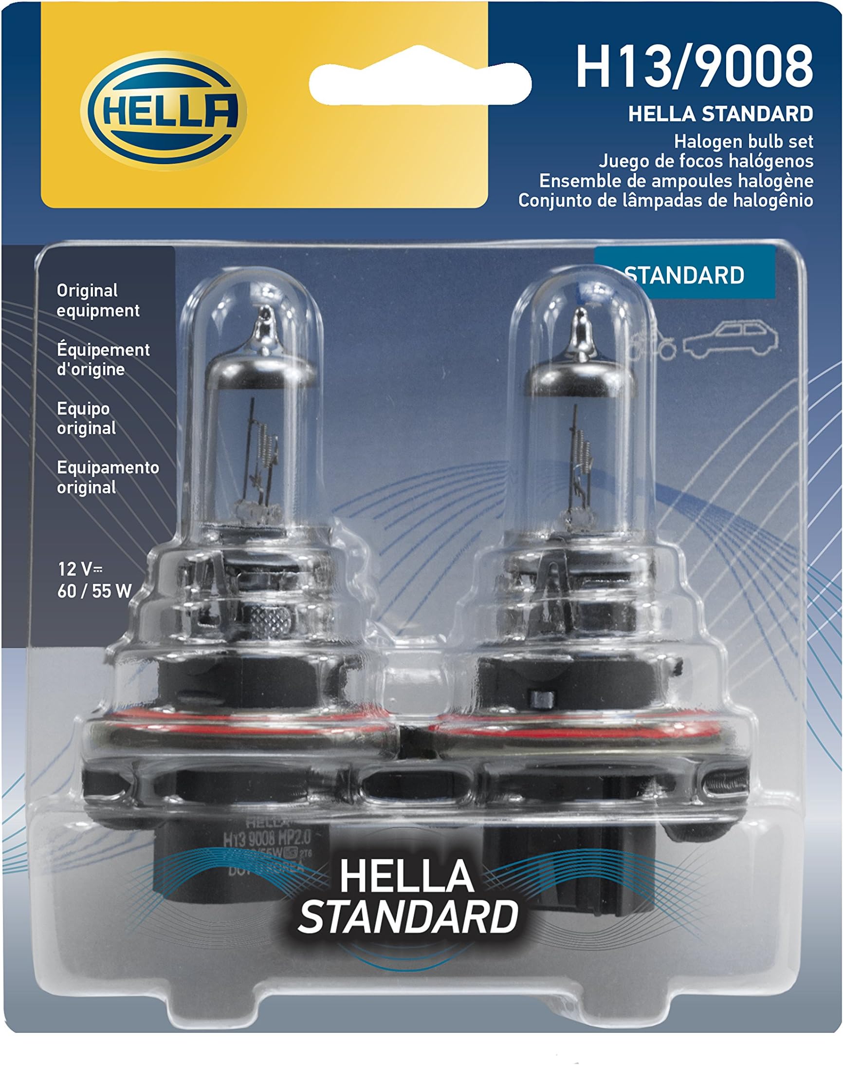 Amazon.com: OSRAM 64210 H7 499 12V Original Line Halogen Bulbs Car Bulb ...