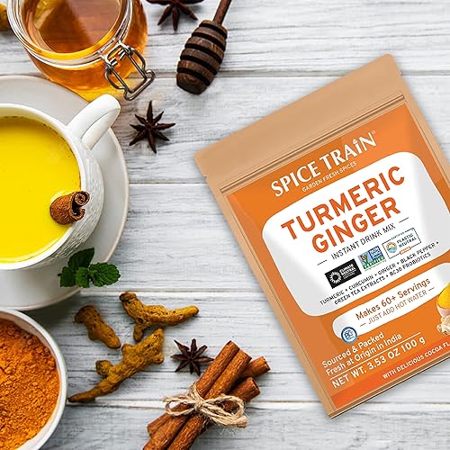 Vista 65 de SPICE TRAIN - Vainas de cardamomo verde orgánico de la India (3.53 onzas), de 5/16 pulgadas de largo, elaichi, rico en vitamina A y antioxidantes