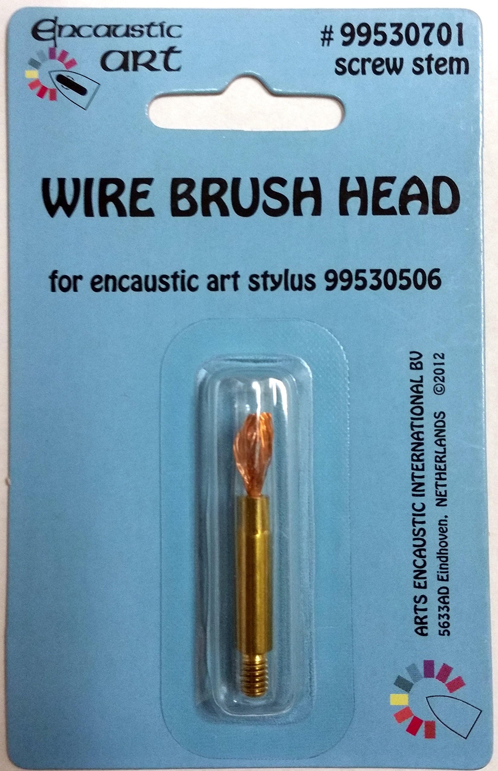 Wire Brush Head: Replacement Tip for Art Stylus – Heat-Resistant & Precision Wax Painting Tool for Texturing, Blending & Fine Detailing – Safe Art Supply for Artists of All Ages
