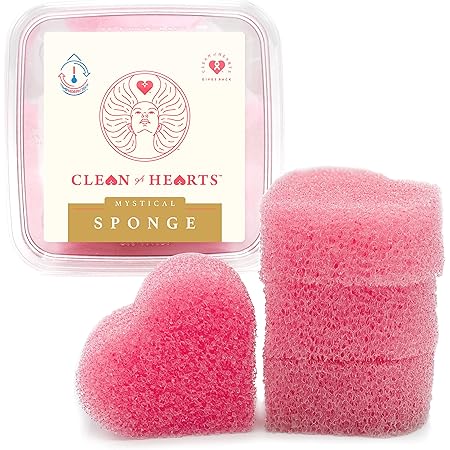 Amazon.com: Yellow Pink Colors Multi-Functional Sponges Non-Scratch ...