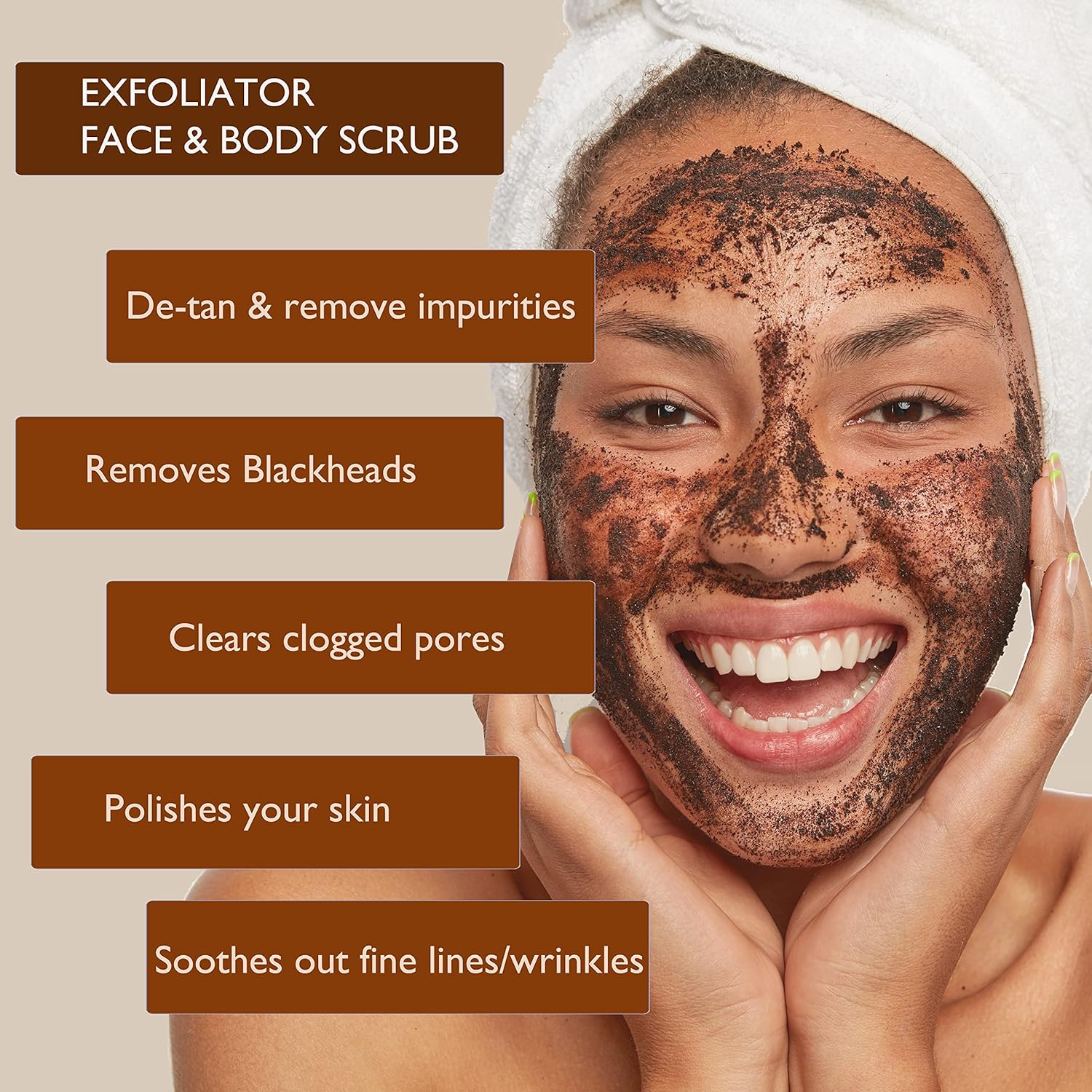 Buy White Leaf Exfoliate Walnut Scrub 75g(Pack Of 2) For Face & Body