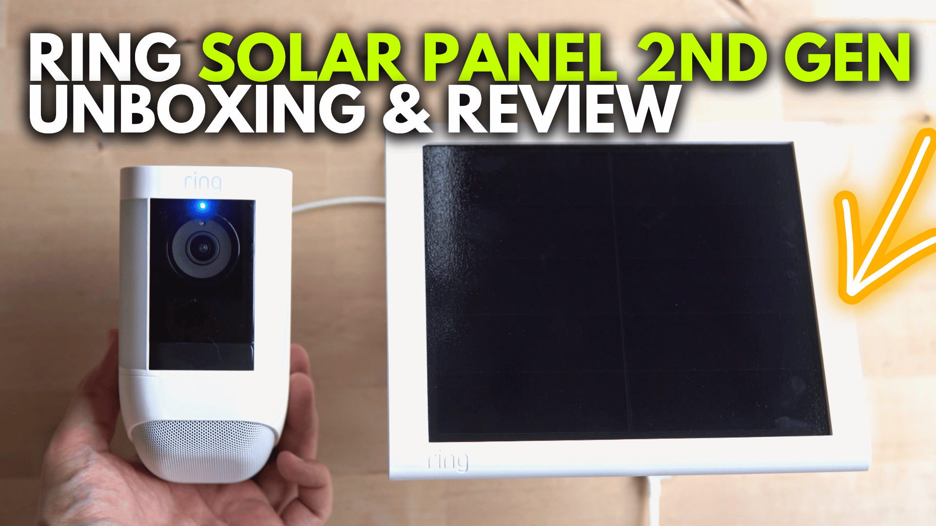 Watch RING SOLAR PANEL 2nd Gen - Review & Setup Guide on Amazon Live