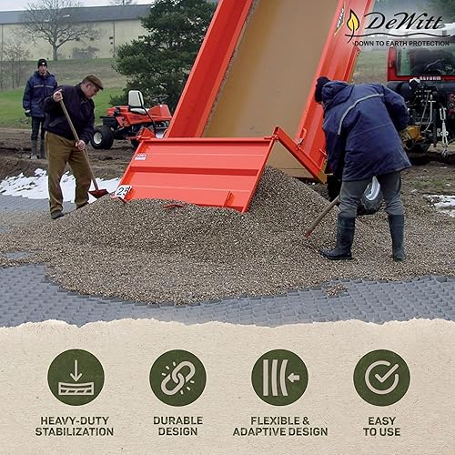 Miniatura 2 de Geomalla DuPont DPGG-50100 con capacidad de 1.59 kilos de ripio por celda