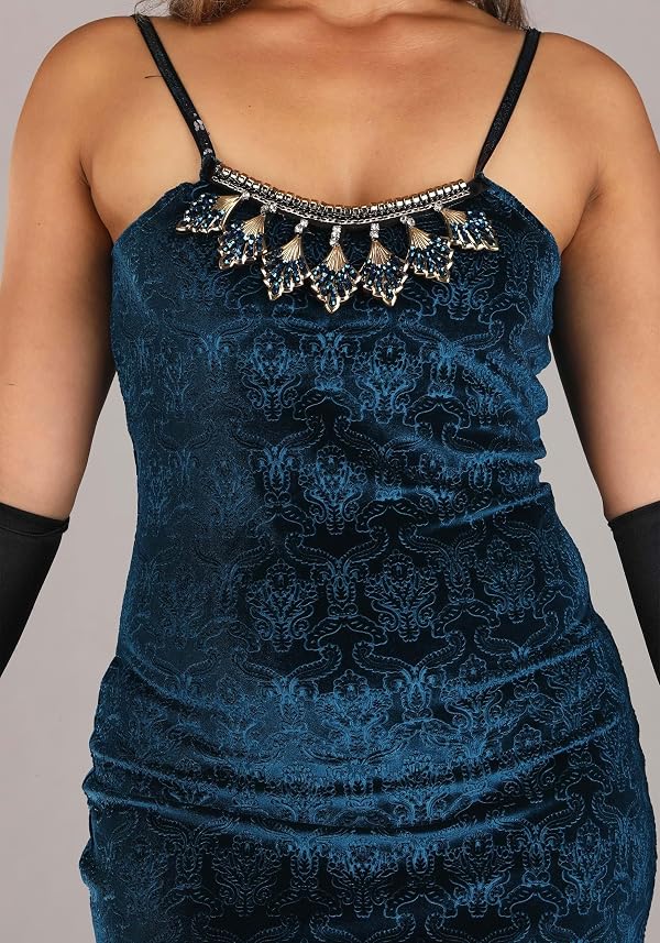 Dreamgirl Women's Downton Doll, Blue, X-Large by Dreamgirl - Used condition - Image 4