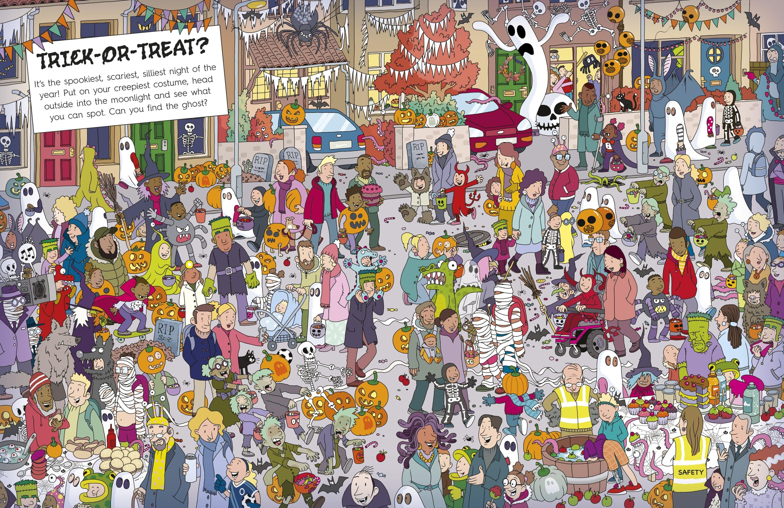 Where's the Ghost?: A Spooky Search-and-Find Book