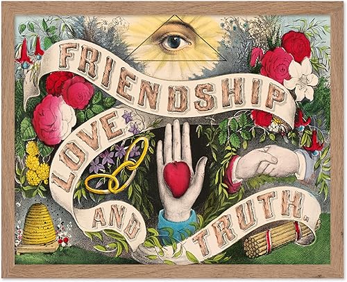 Miniatura 47 de Poster Master Póster vintage de The Broad and The Narrow Way - Impresión cristiana retro - Arte católico - Arte de Jesús - Arte religioso - Arte del