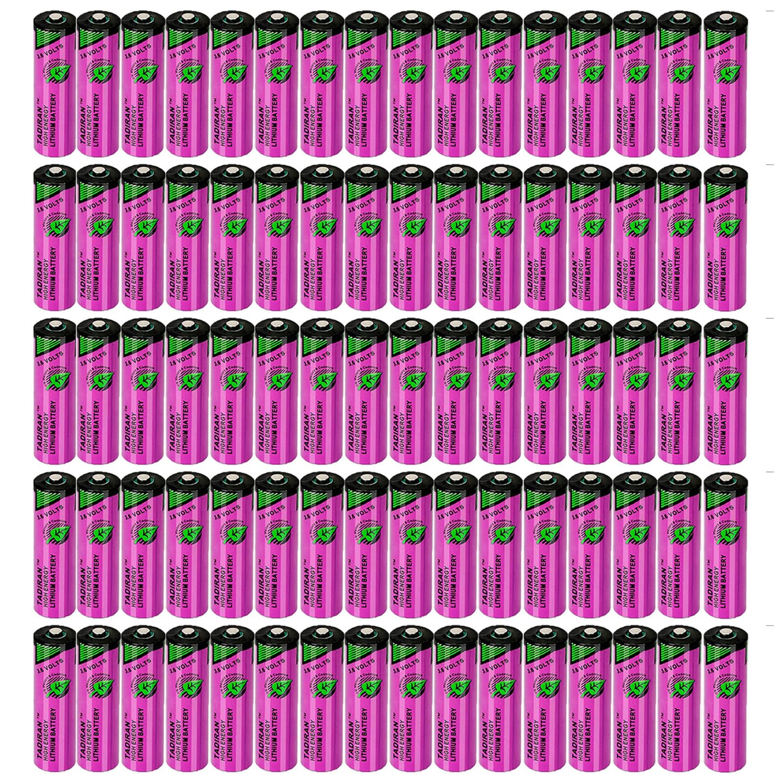 80X TL-5903 Battery SL-360 PLC Lithium Battery for Tadiran TL-5903 3 6V AA 2400mAh 6ES7971-0BA00 and Siemens S7-400