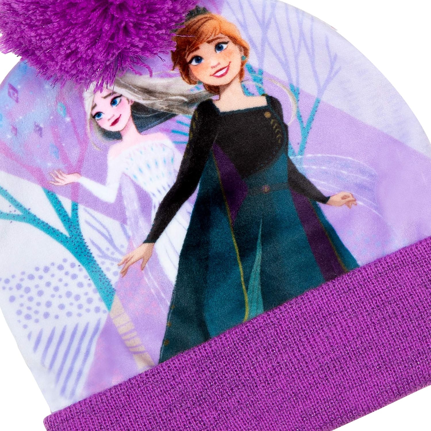 Disney Frozen 2 Toddler Girls Hat and Mitten Winter Set [4014]