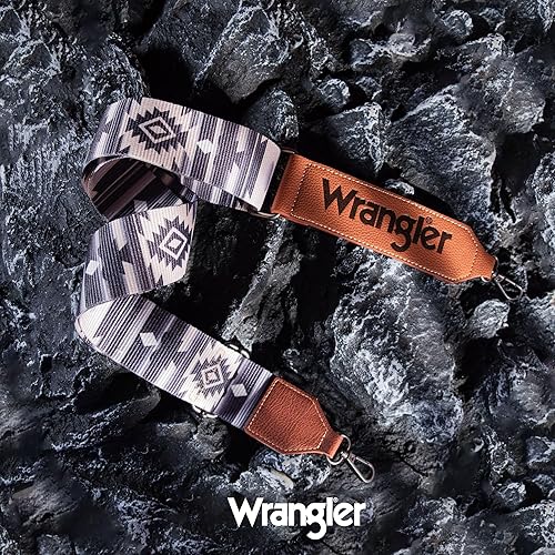 Miniatura 3 de Wrangler Strap Western Purse Straps Replacement Crossbody Handbag Adjustable Aztec Wide Guitar Strap