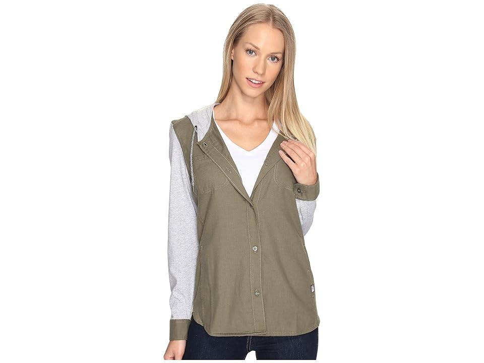

The North Face Campground Shacket (Deep Lichen Green (Prior Season)) Women's Sweatshirt