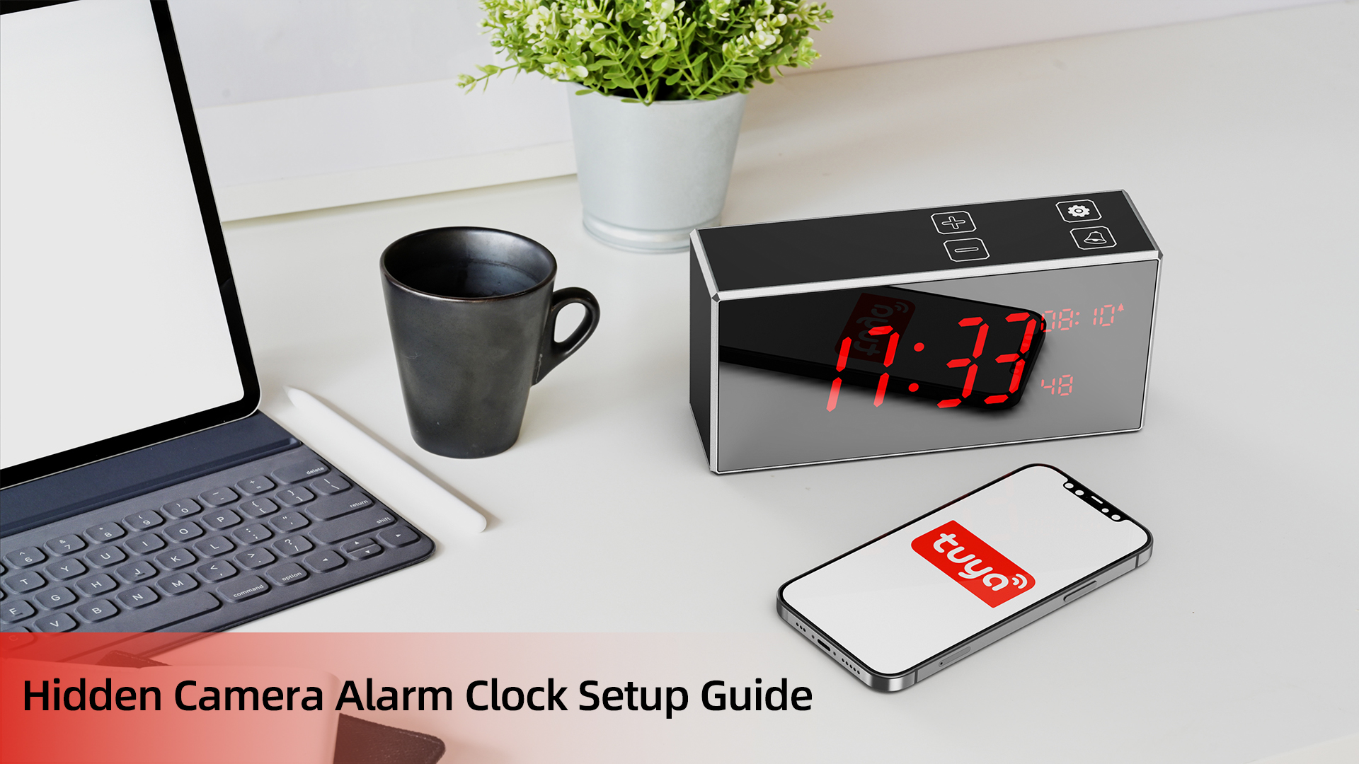 Watch Hackazoid Hidden Camera Clock Setup Guide - Tuya Smart App on ...