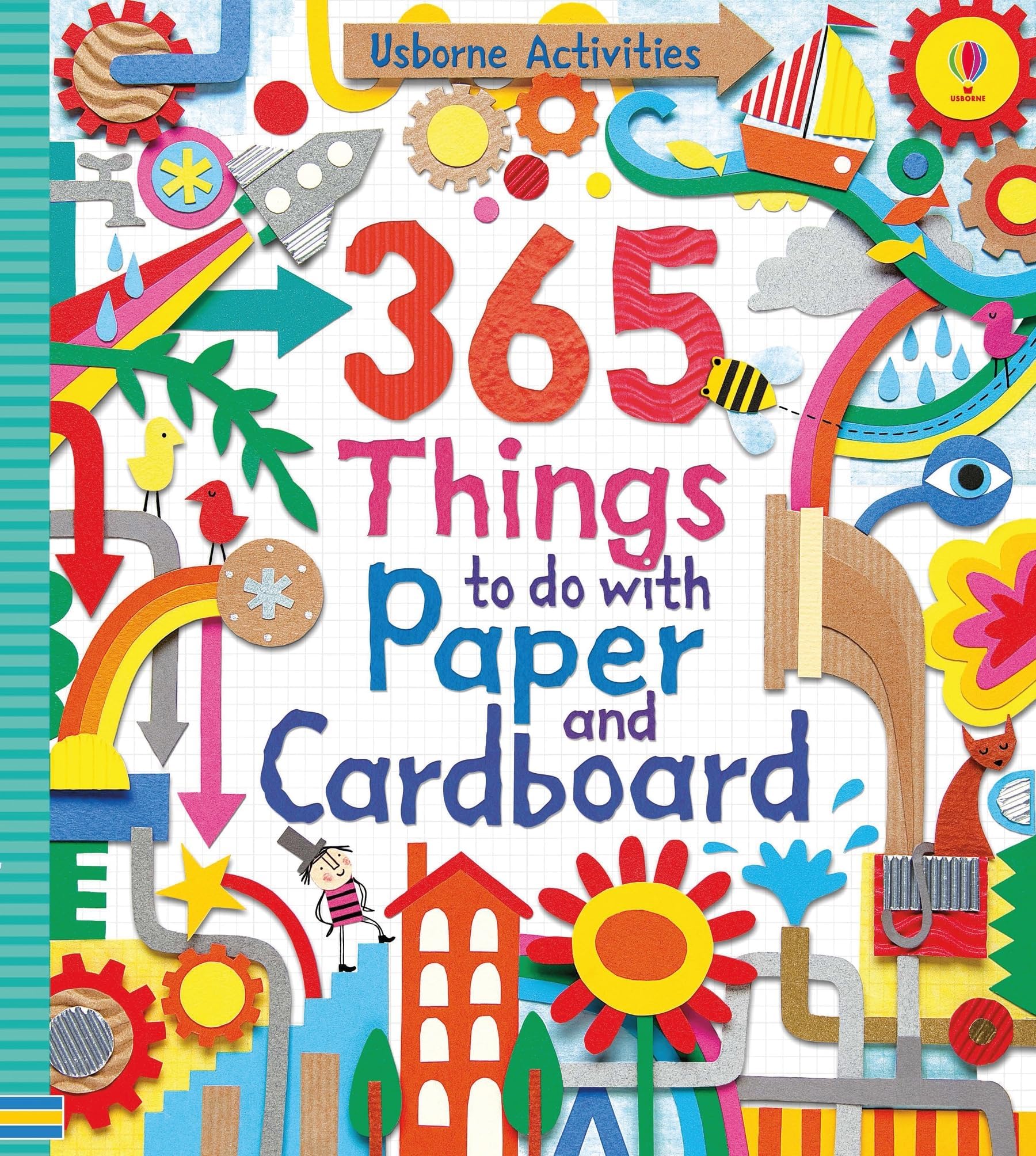365 Things to Do with Paper and Cardboard (Usborne Activity Books) (Things to make and do)