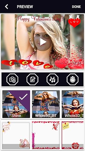 Valentine Day Status Video Maker - Love Video Maker