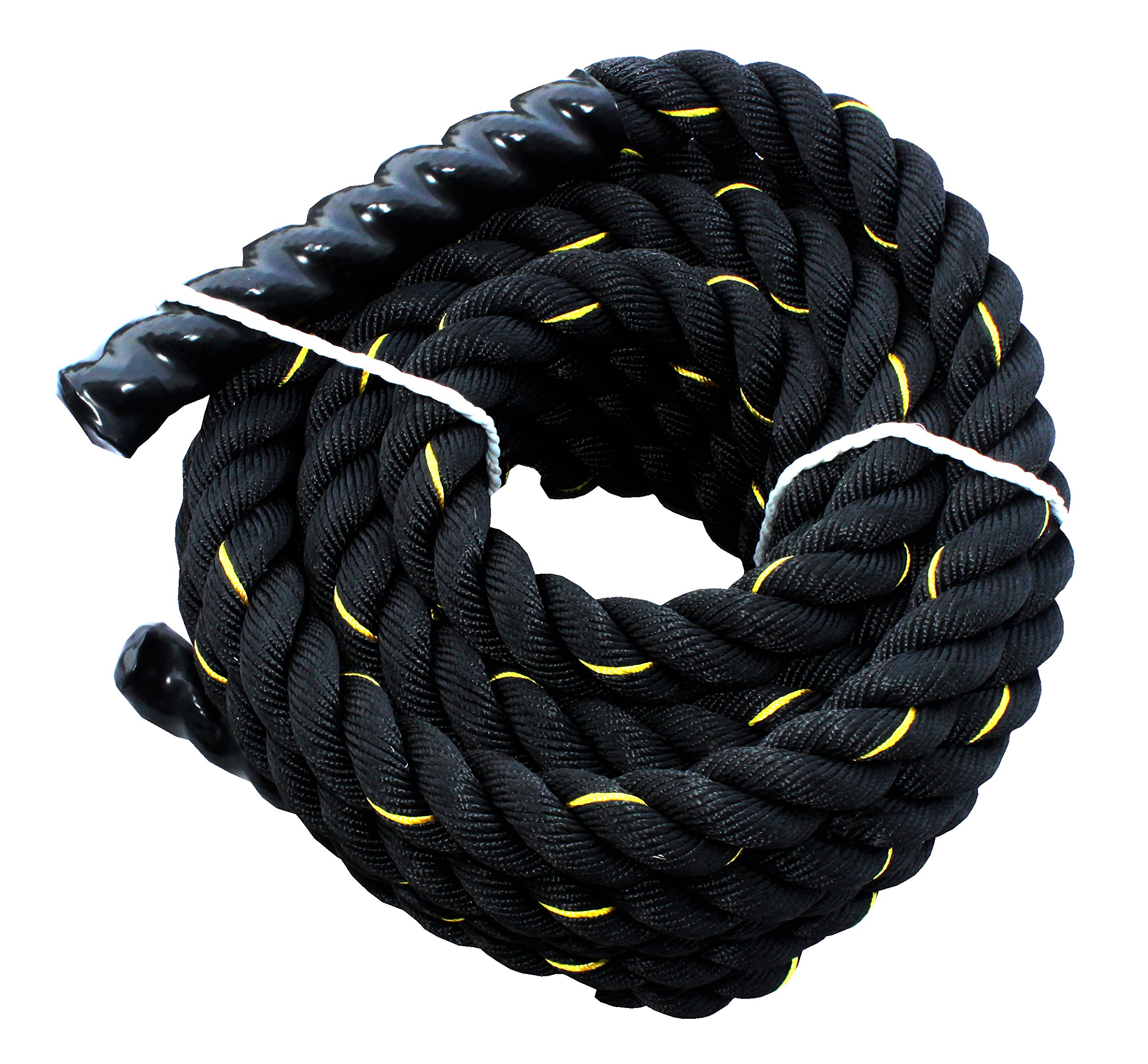 Lisaro Battling Rope, Battle Rope (corda da allenamento) – 3 lunghezze (corda da allenamento (9, 12 o 15 m) di altissima qualità)