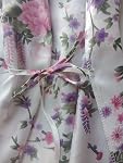 Cherry Blossoms Floral Kimono Robe Silk Bridal Bridesmaid Wedding Robes Bathrobe