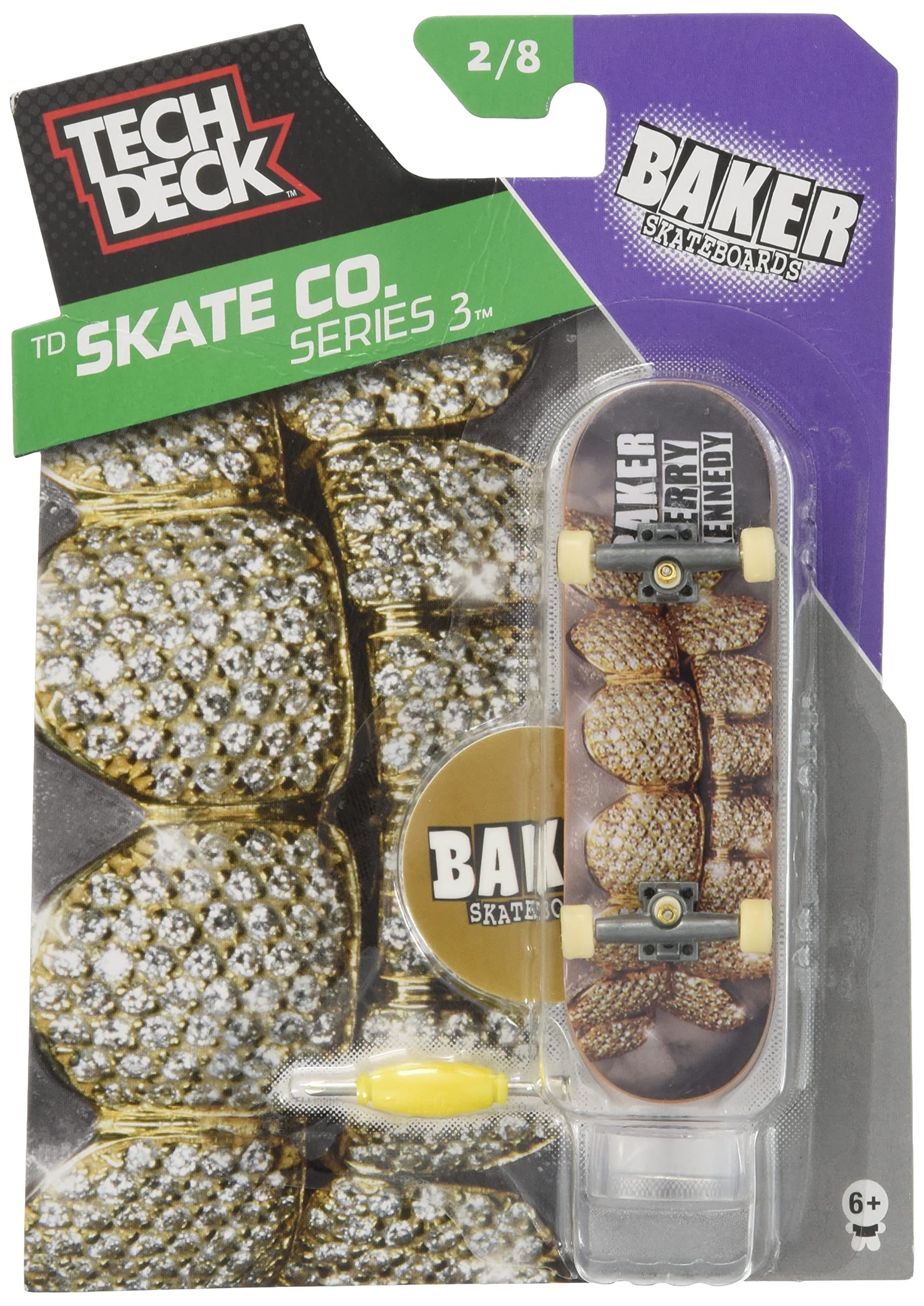 Amazon | TECH DECK (テック デッキ) 96mm VOL.8 / Baker/Terry
