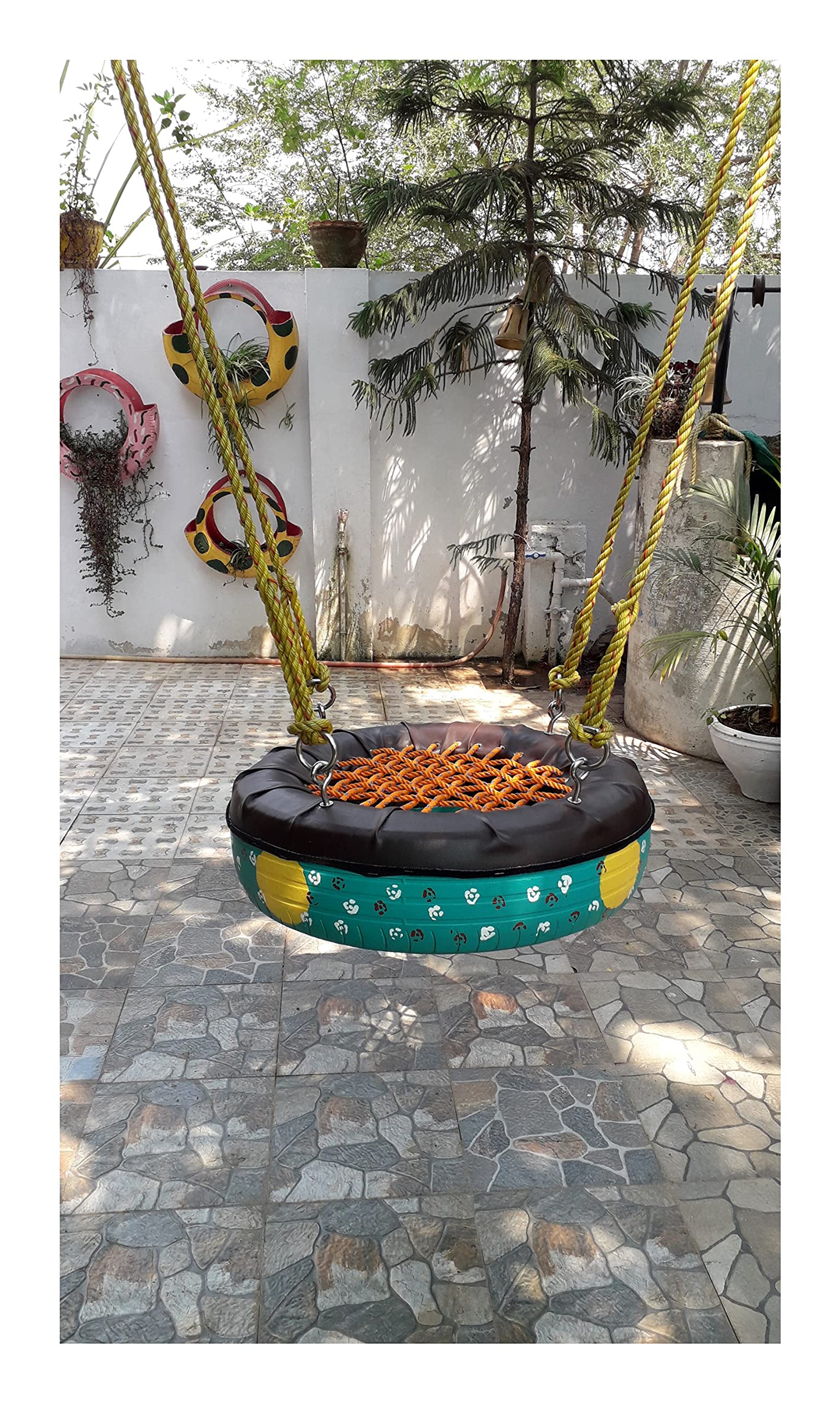 Tyre Swing - Relaxing Garden Swing for Kids & Adults -2