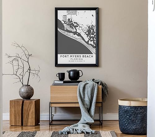 Miniatura 7 de Mapa de Fort Myers Beach, Florida, Luz 2 (18x24)