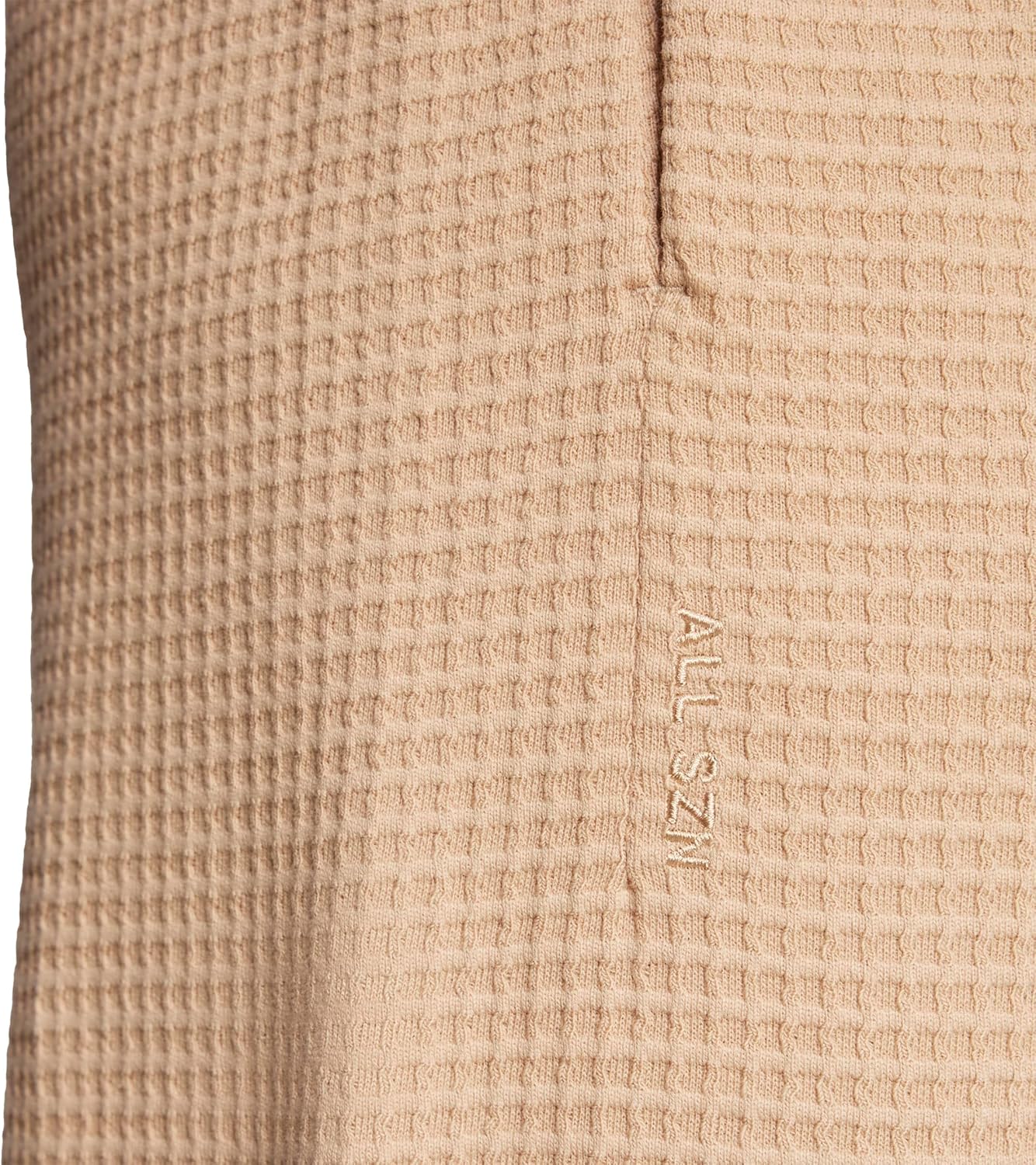Adidas Mens All Szn Waffle-Knit Loose Open Hem Pants - Image 4