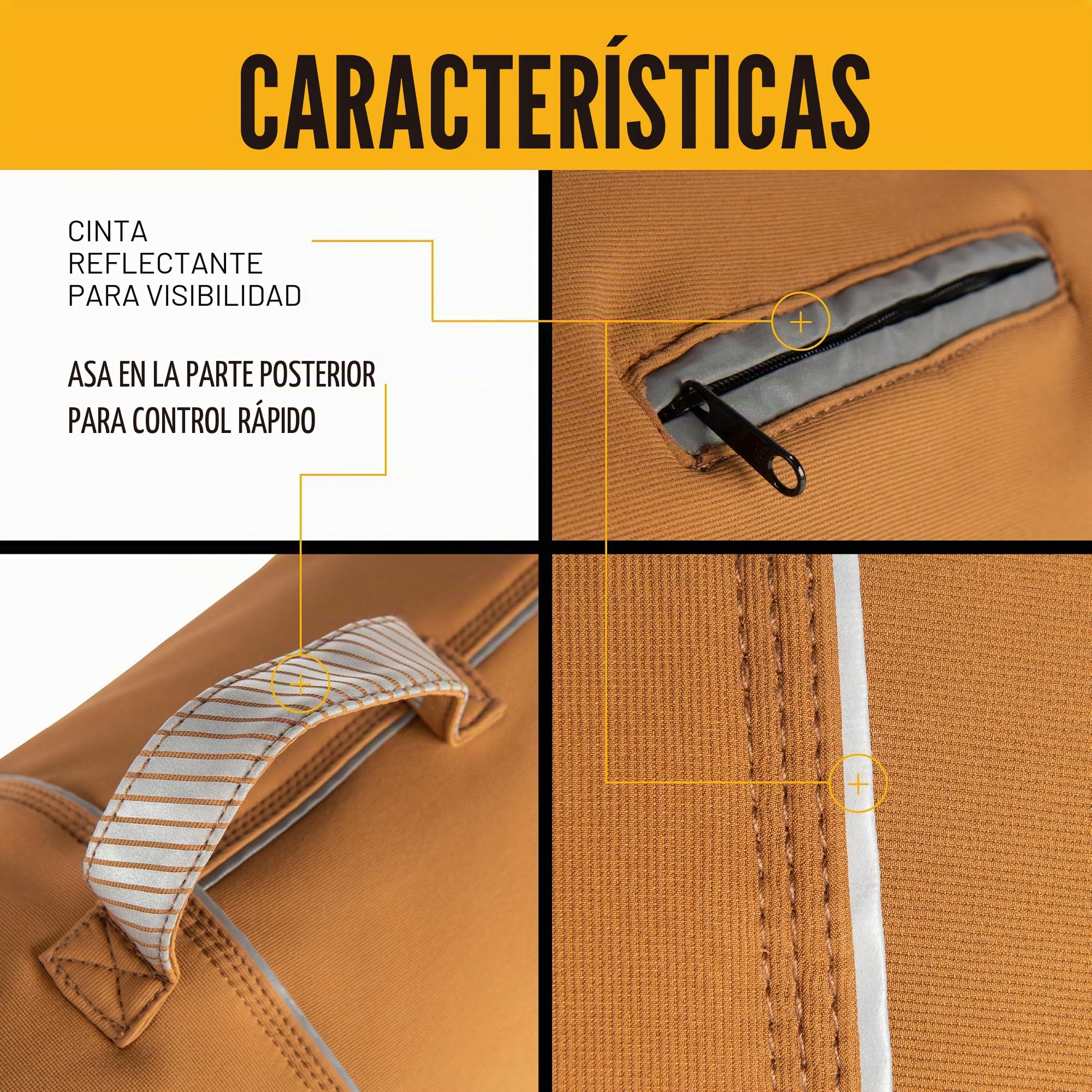 Carhartt Quick Duck Jac, Chaleco para Perro, Lona Repelente al Agua, Zafiro Oscuro, Grande