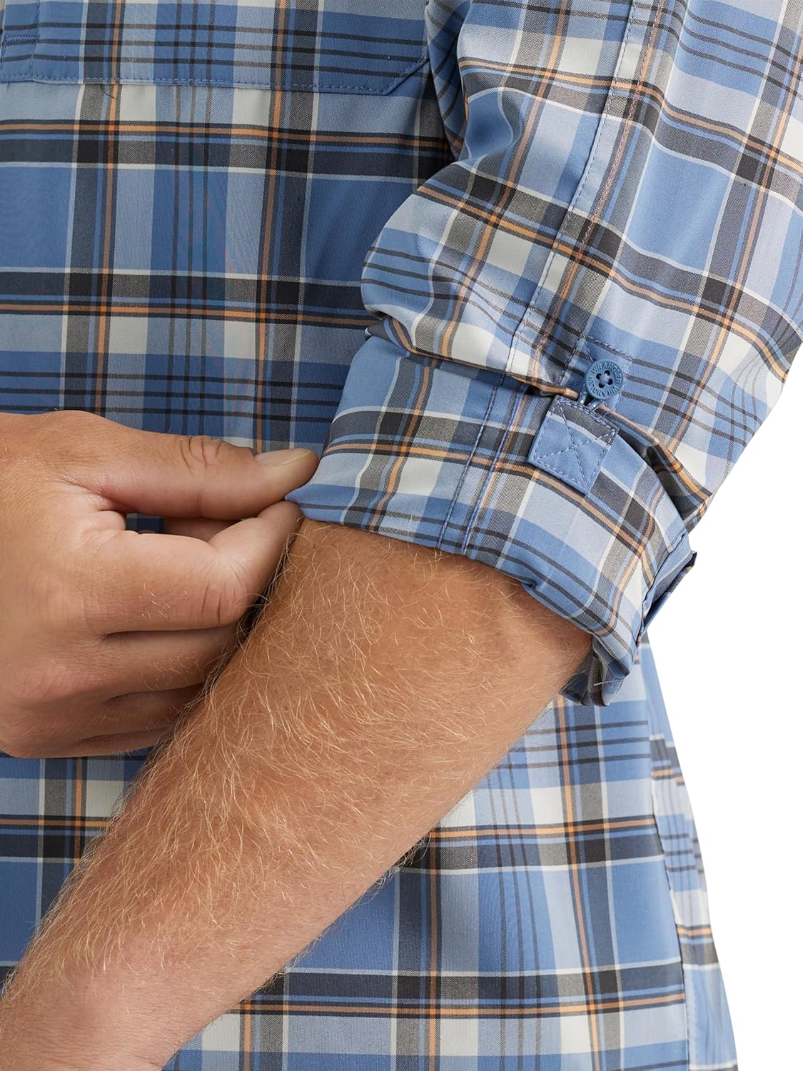 ATG by Wrangler Men's Long Sleeve Hike to Fish Shirt - Image 4