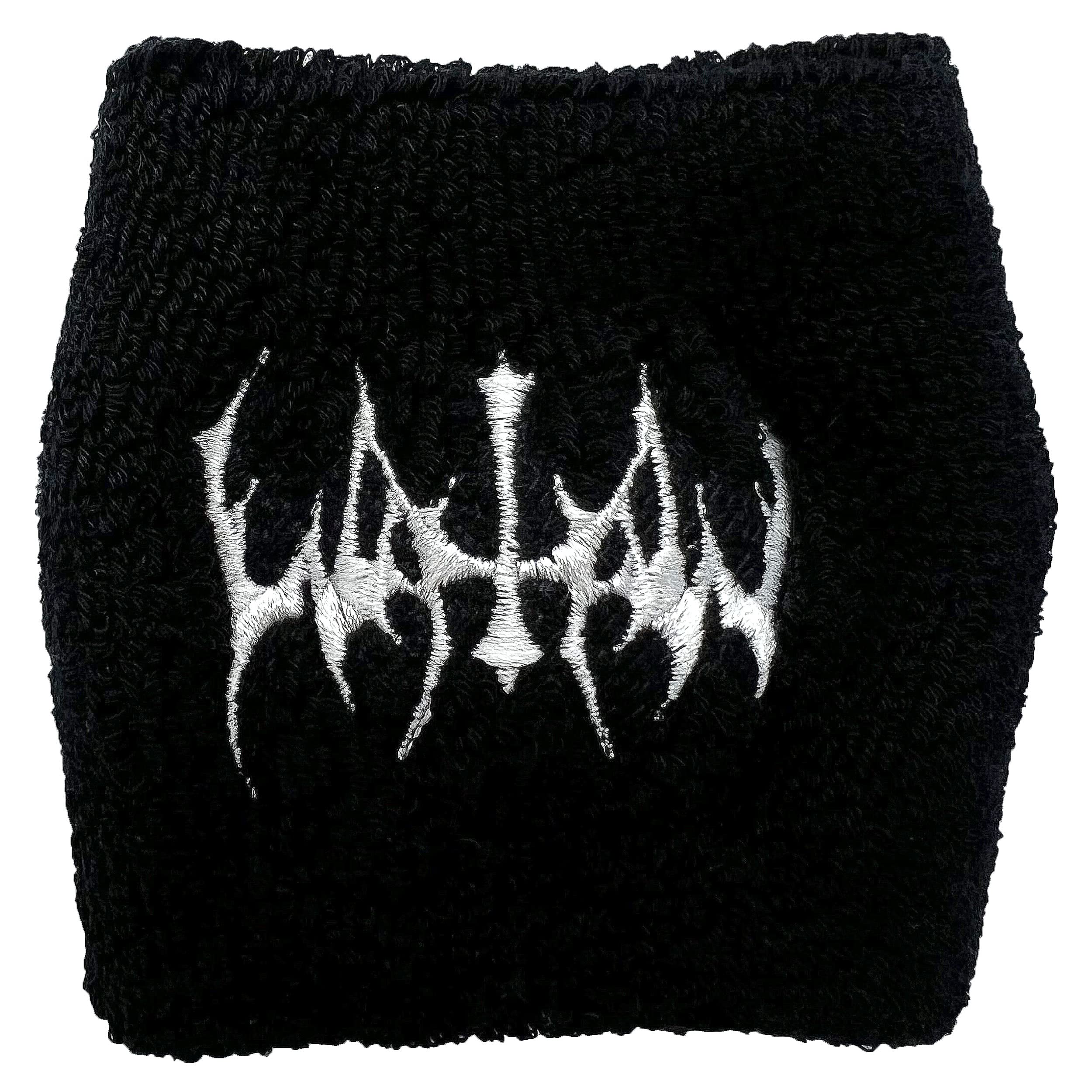 Watain Men's Logo (Retail Pack) Athletic Wristband Black