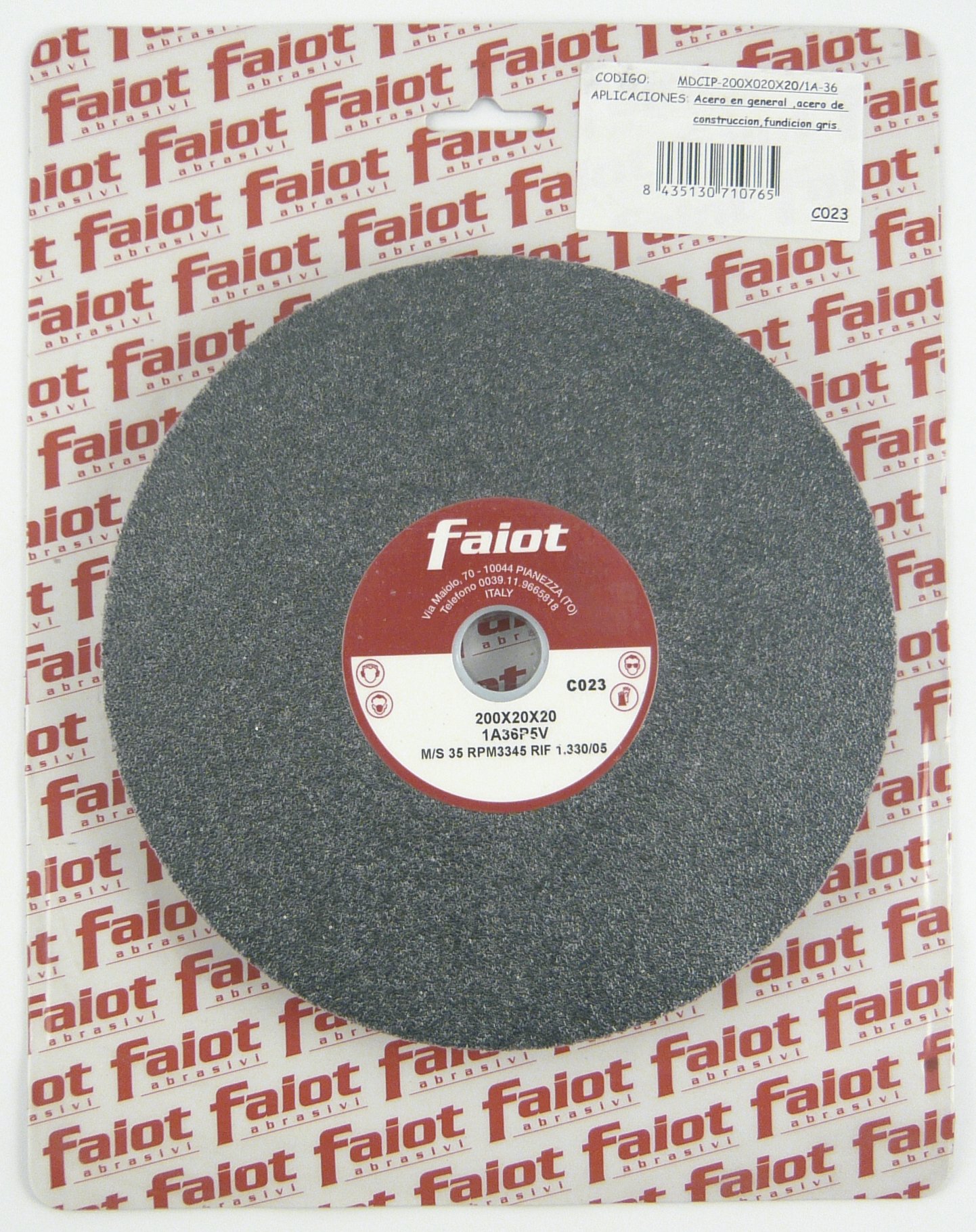 FAIOT-MDCIP-175X20x32/1A-60 Muela B